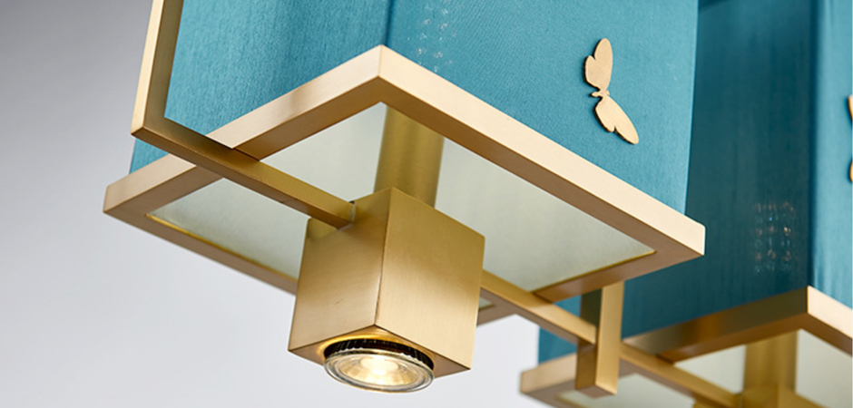 Люстра с бабочками Butterflies Blue Background Chandelier Люстра с бабочками Butterflies Blue Background Chandelier - Loft-Concept в Самаре