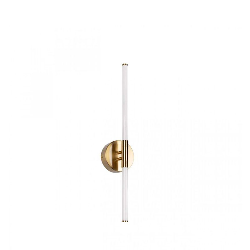 Бра светодиодное Trumpet Tube Gold 60 см Золотой Белый в Самаре | Loft Concept 