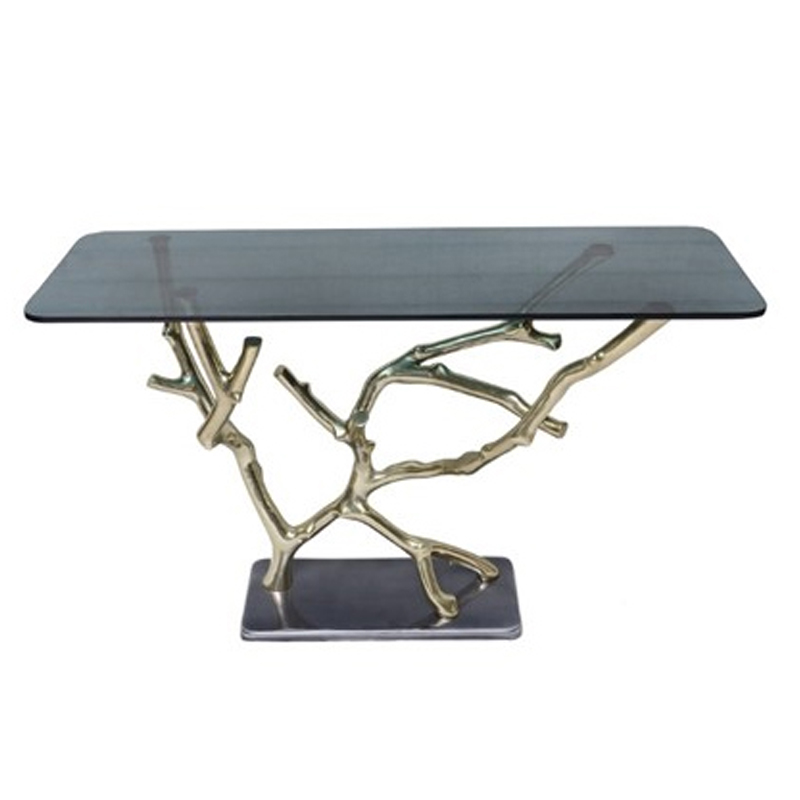 Консоль Console Tree Branches Винтажное Темное Золото  в Самаре | Loft Concept 