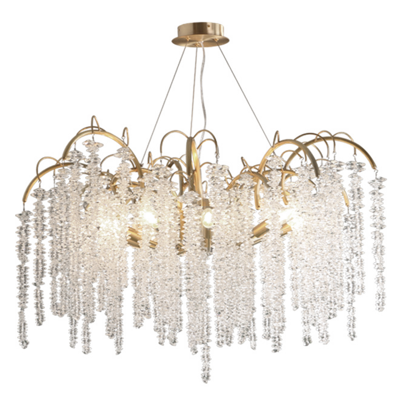 Люстра Orabel Chandelier Золотой Прозрачный (Transparent) в Самаре | Loft Concept 