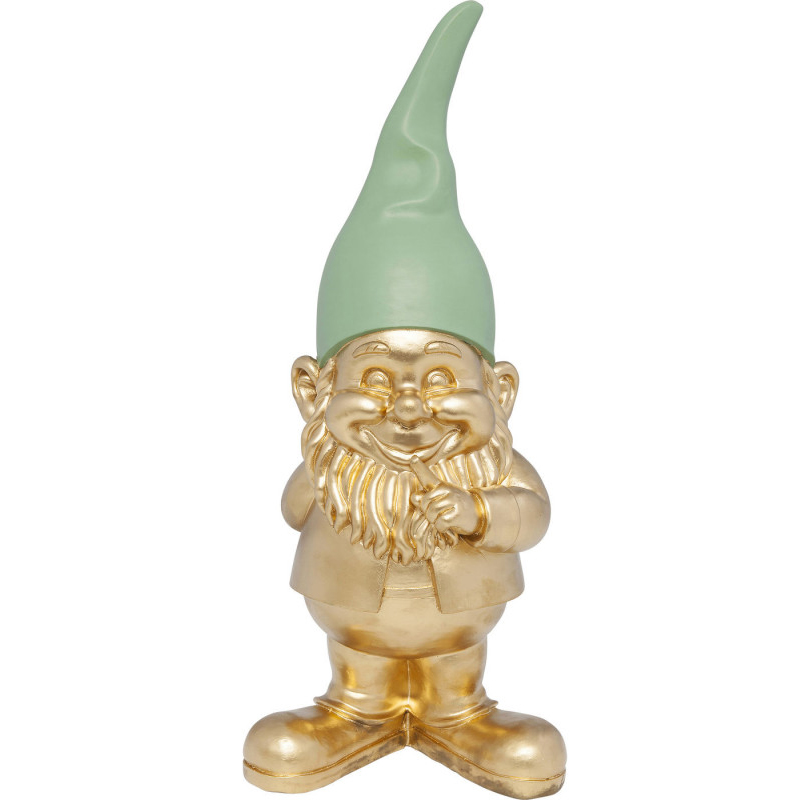 Статуэтка Golden Standing Gnome Золотой в Самаре | Loft Concept 