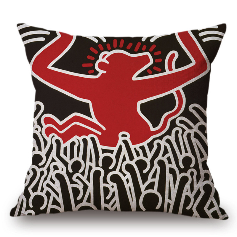 Подушка Keith Haring 10 Мульти в Самаре | Loft Concept 