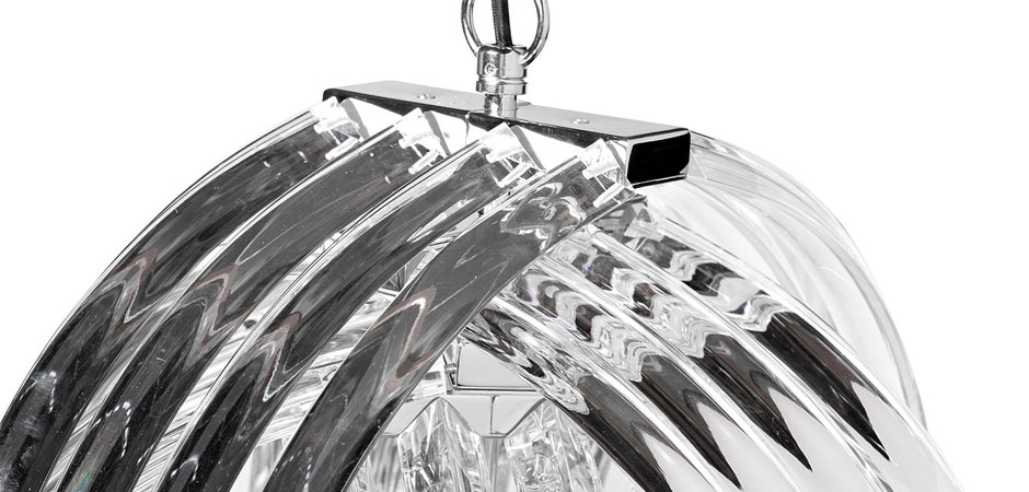 Люстра Retro FROZEN GLASS Chandelier Plexus Люстра Retro FROZEN GLASS Chandelier Plexus - Loft-Concept в Самаре