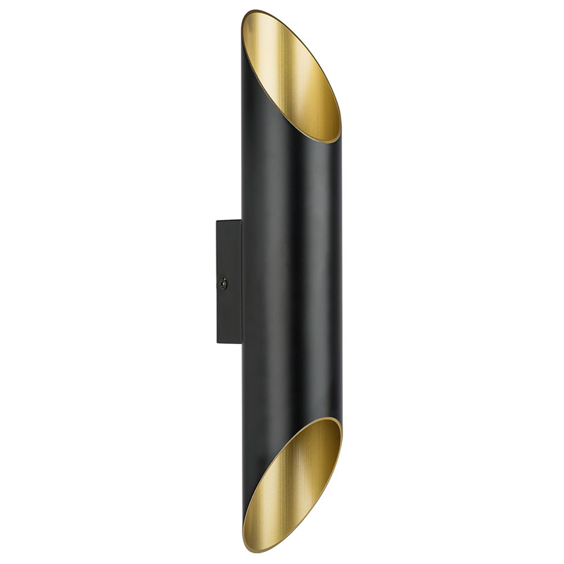 Бра Garbi Black Pipe Organ Sconce Черный Золотой в Самаре | Loft Concept 