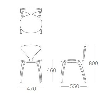 Стул Cherner Side Chair в Самаре