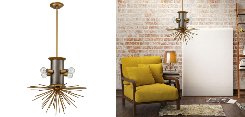 Подвесной светильник Hedgehog Chandelier Подвесной светильник Hedgehog Chandelier - Loft-Concept в Самаре