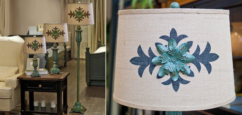 Настольная лампа Cross Ornament Provence table lamp Настольная лампа Cross Ornament Provence table lamp - Loft-Concept в Самаре