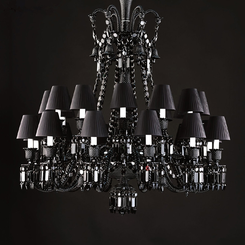 Люстра BACCARAT ZENITH NOIR Chandelier Черный в Самаре | Loft Concept 