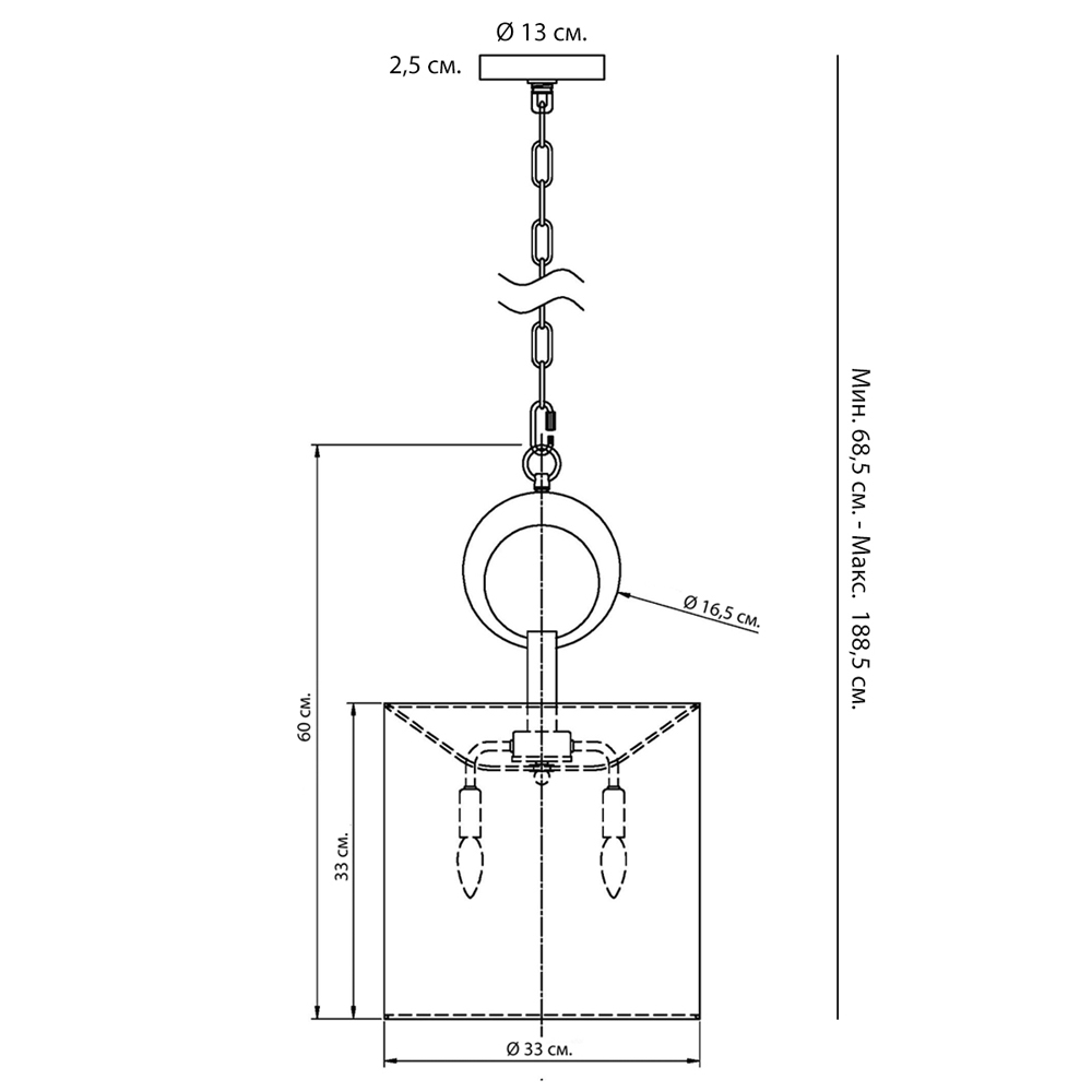 Подвесной светильник с белым плафоном и кольцом в цвете латунь Gold Adjustable Suspension в Самаре