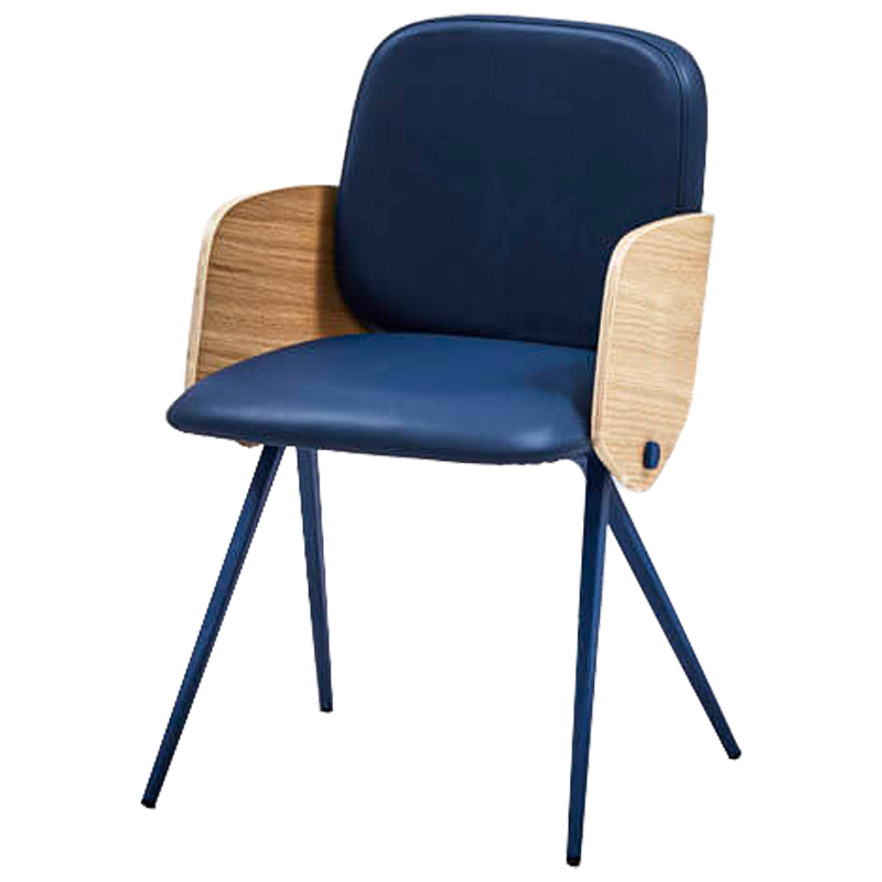 Стул Fionan Stool Blue Древесина Синий в Самаре | Loft Concept 