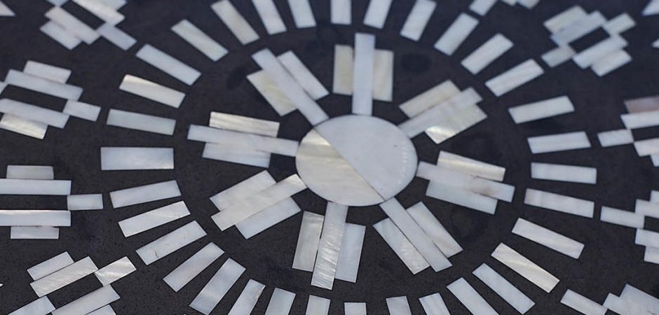 Табурет Inlaid Bone Rhombuses Табурет Inlaid Bone Rhombuses - Loft-Concept в Самаре