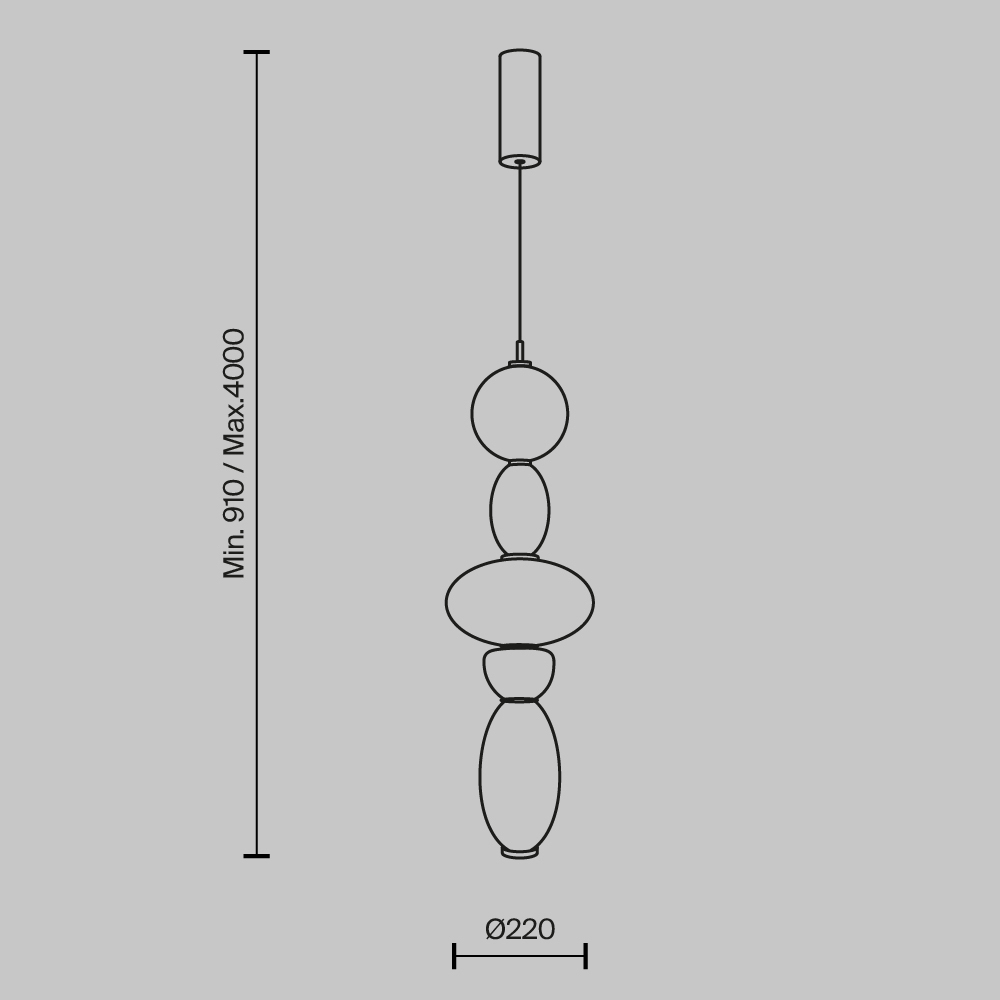 Подвесной светильник Adore LED 3000K 23Bт  в Самаре