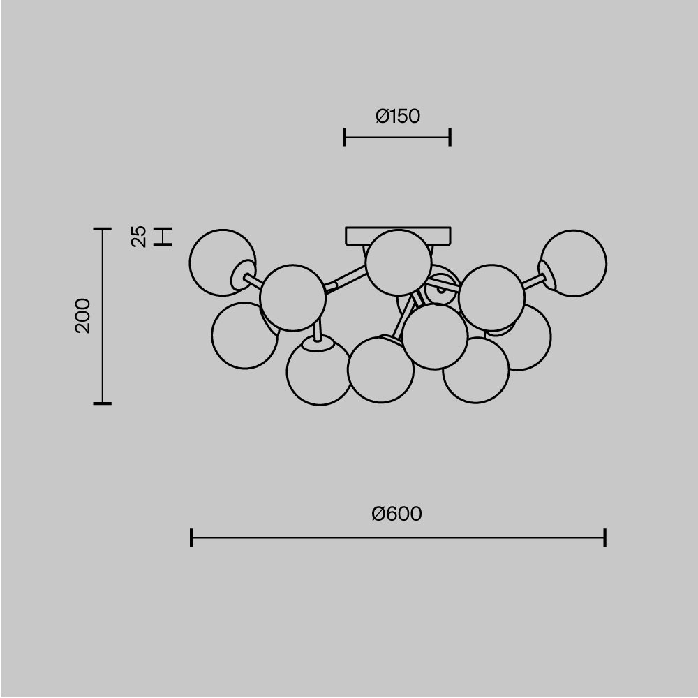 Потолочный светильник Dallas G9 в Самаре