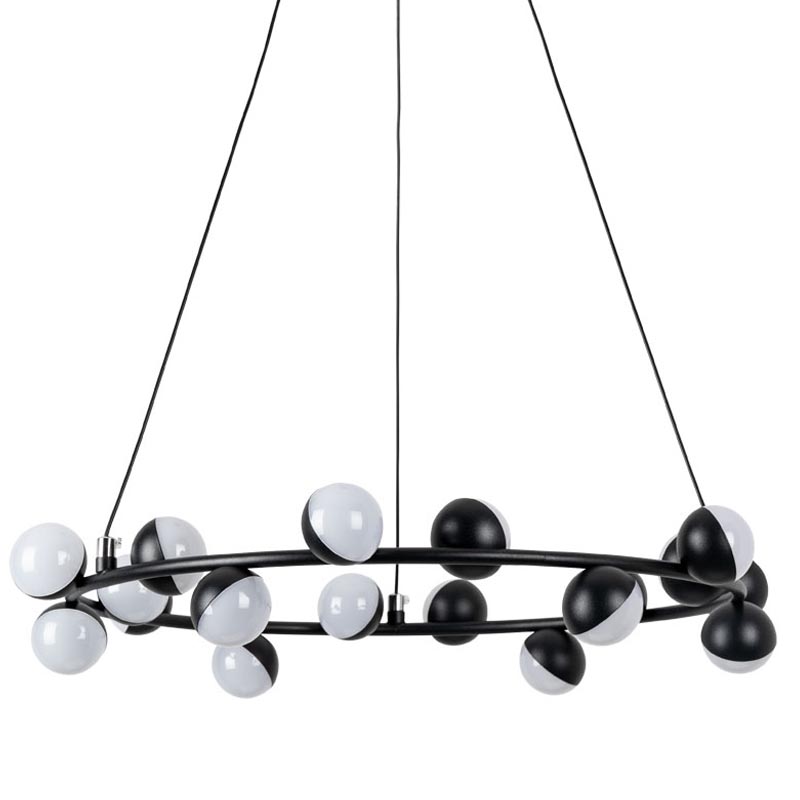 Люстра Vilelme Chandelier black 50 Черный в Самаре | Loft Concept 