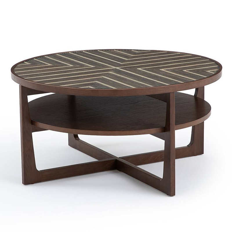 Кофейный стол Rumon Coffee Table Коричневый Кофейный стол Rumon Coffee Table Коричневый в Самаре | Loft Concept
