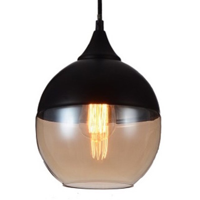 Подвесной светильник Smoke Glass Light Pendant Sphere  в Самаре | Loft Concept 