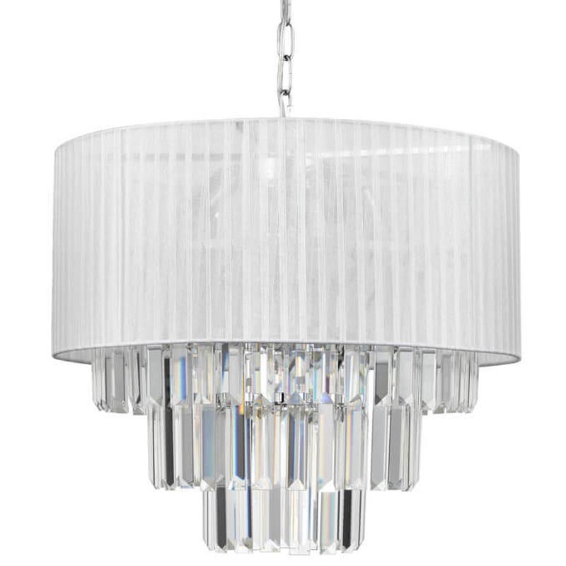 Люстра Laurella Chandelier Прозрачный (Transparent) Хром в Самаре | Loft Concept 