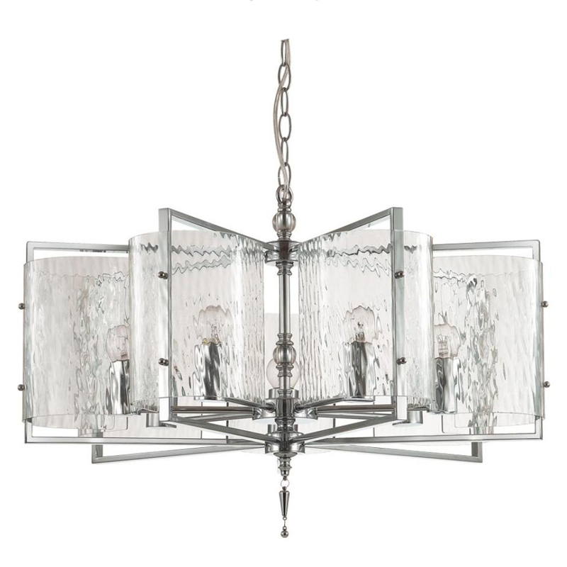 Люстра Karissa Chrome Chandelier 65 Хром Прозрачный (Transparent) в Самаре | Loft Concept 