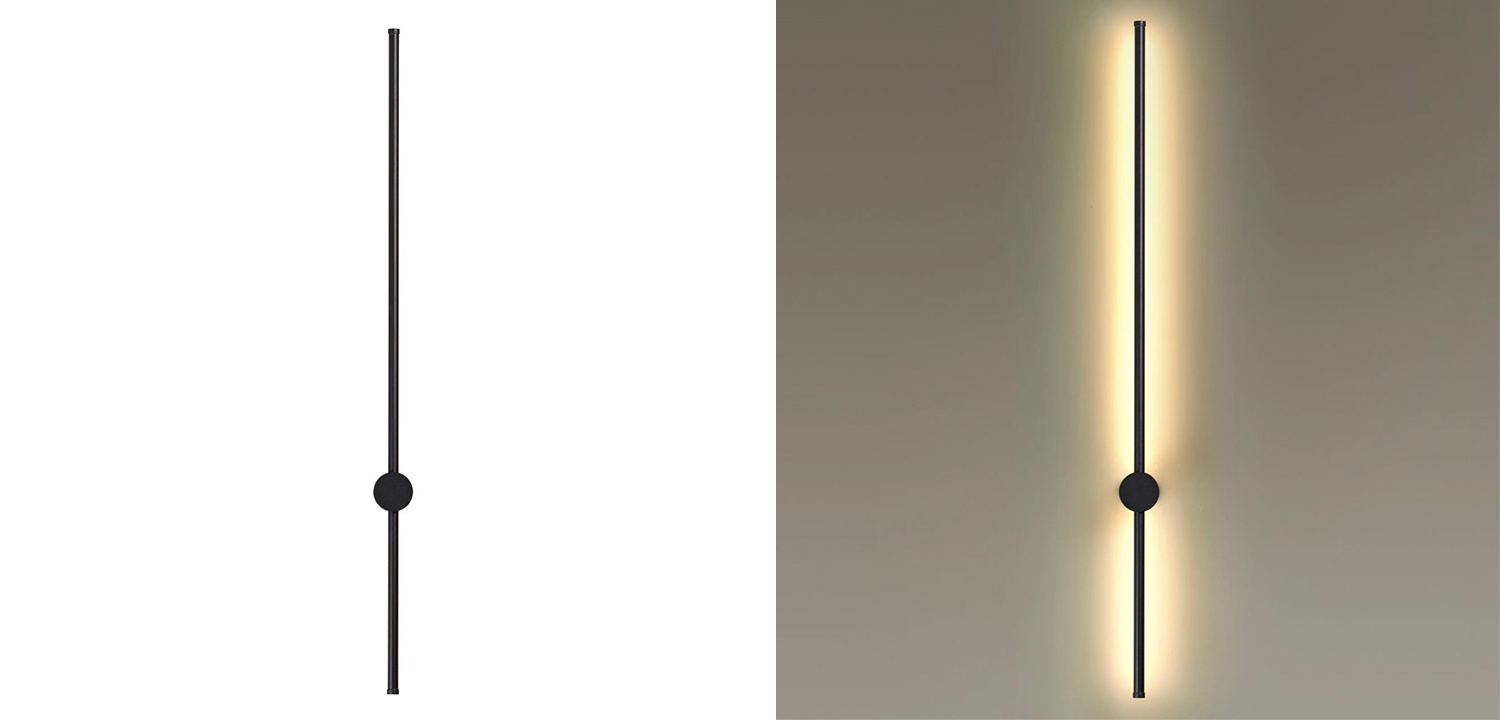 Бра Trumpet Tube Black 100 - фото