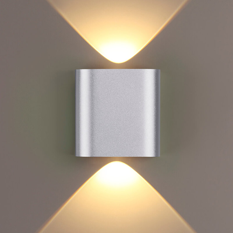 Бра Obverse Silver Square Wall lamp Серебряный в Самаре | Loft Concept 