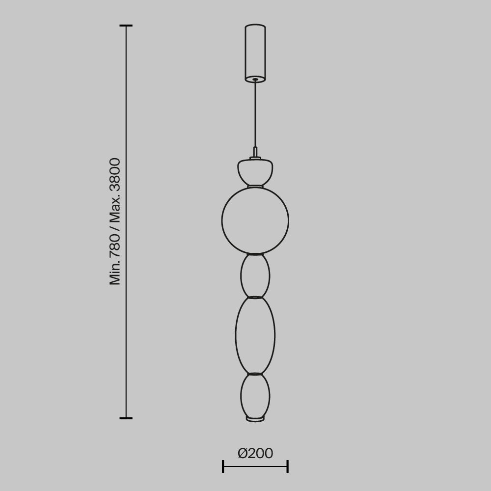 Подвесной светильник Adore LED 3000K 17Bт в Самаре