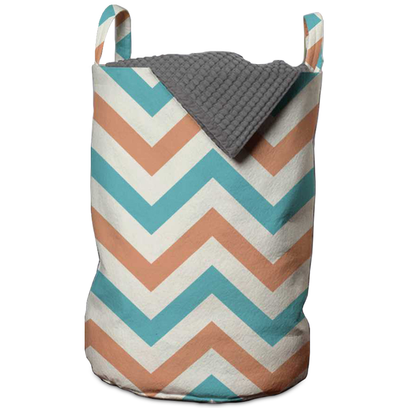 Корзина Turquoise Chevron Basket Мульти в Самаре | Loft Concept 