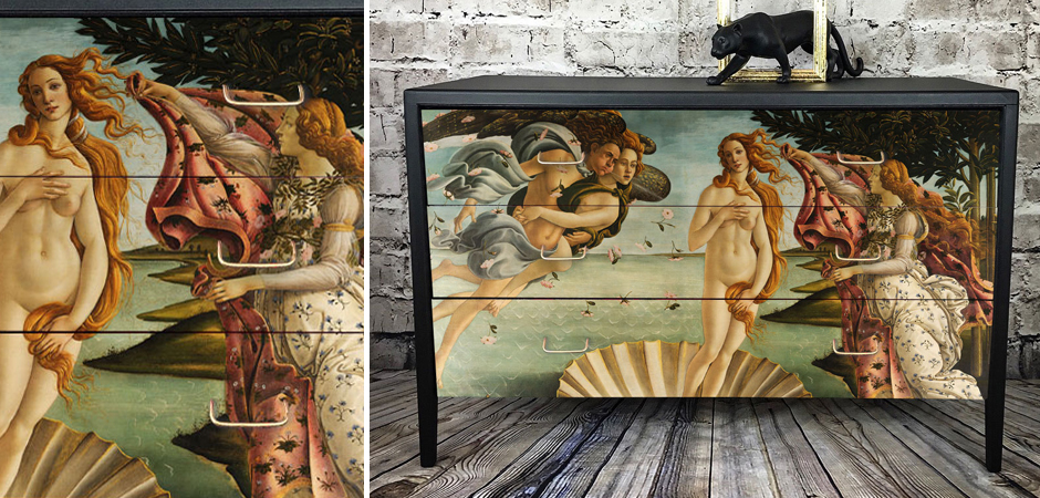 Комод Афродита Chest Of Drawers The Birth Of Venus Комод Афродита Chest Of Drawers The Birth Of Venus - Loft-Concept в Самаре
