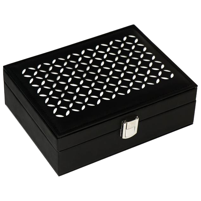 Шкатулка Vesper Jewerly Organizer Box black Черный в Самаре | Loft Concept 