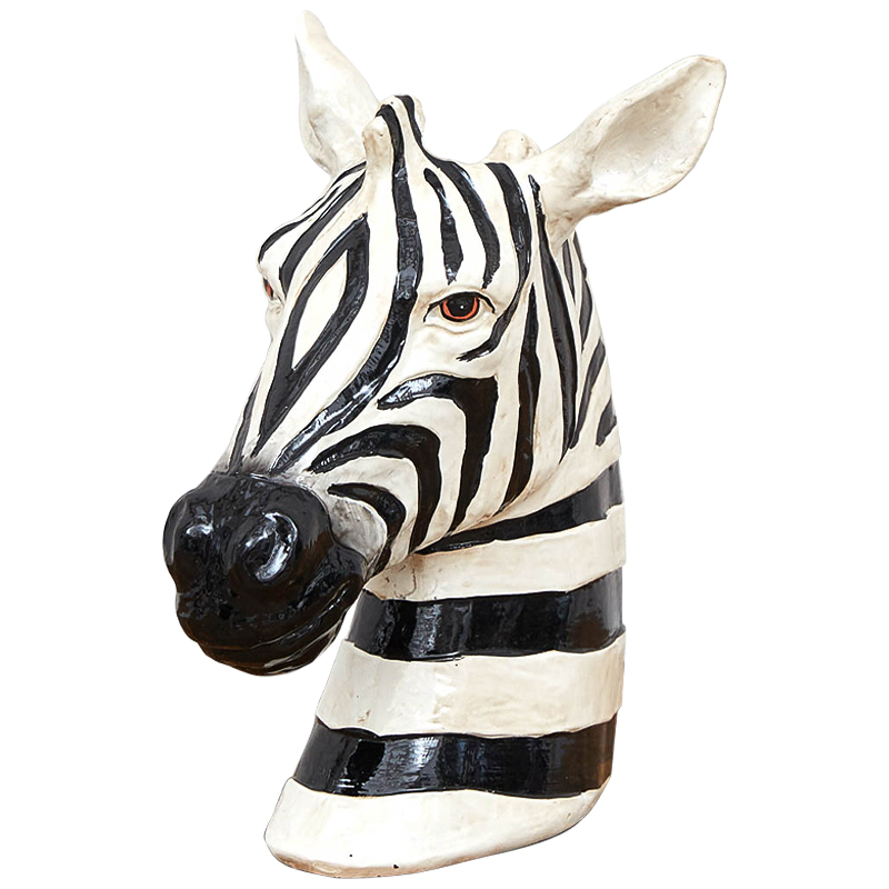 Статуэтка Zebra Statuette Черно-белый в Самаре | Loft Concept 