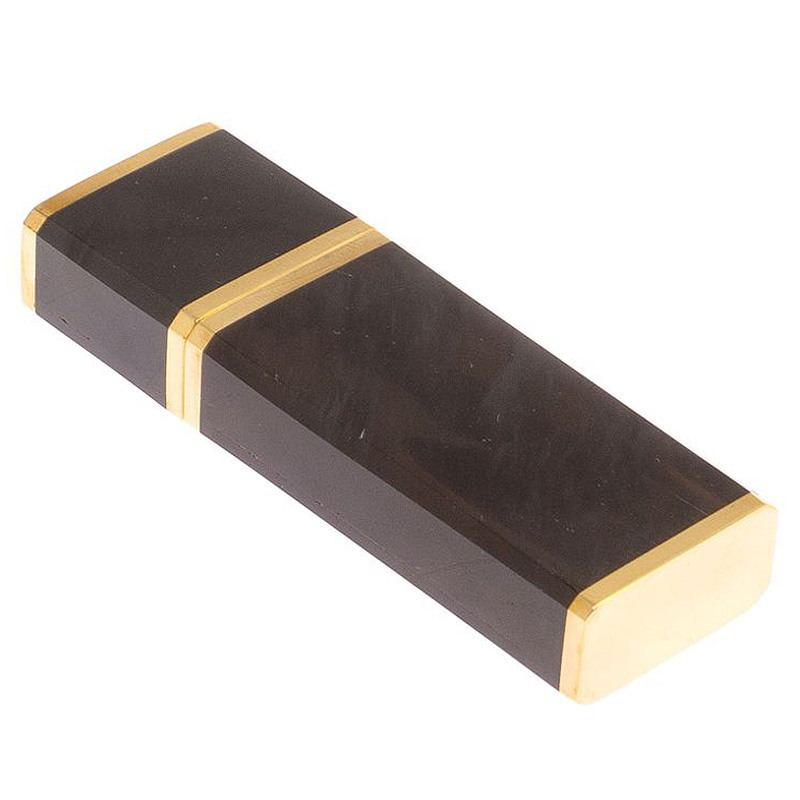 Флешка на 32 гб из натурального камня Обсидиан Черный Stone Flash Drive Коричневый Золотой Флешка на 32 гб из натурального камня Обсидиан Черный Stone Flash Drive Коричневый Золотой в Самаре | Loft Concept