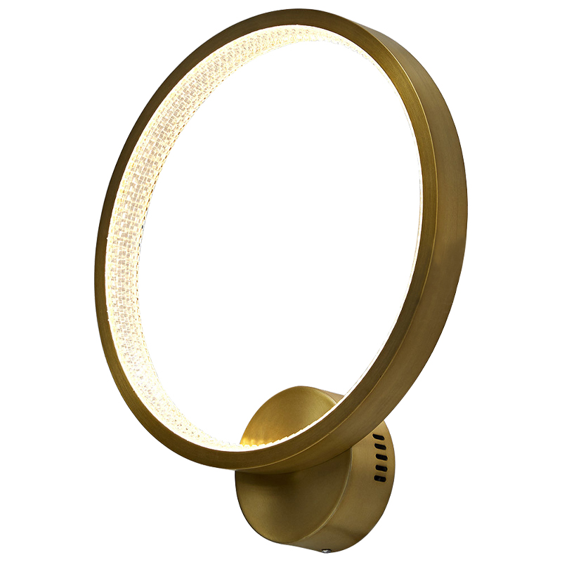 Бра Ring Light Gold Sconce Золотой в Самаре | Loft Concept 