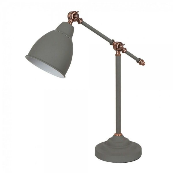 Настольная лампа Holder Table Lamp Grey Серый в Самаре | Loft Concept 