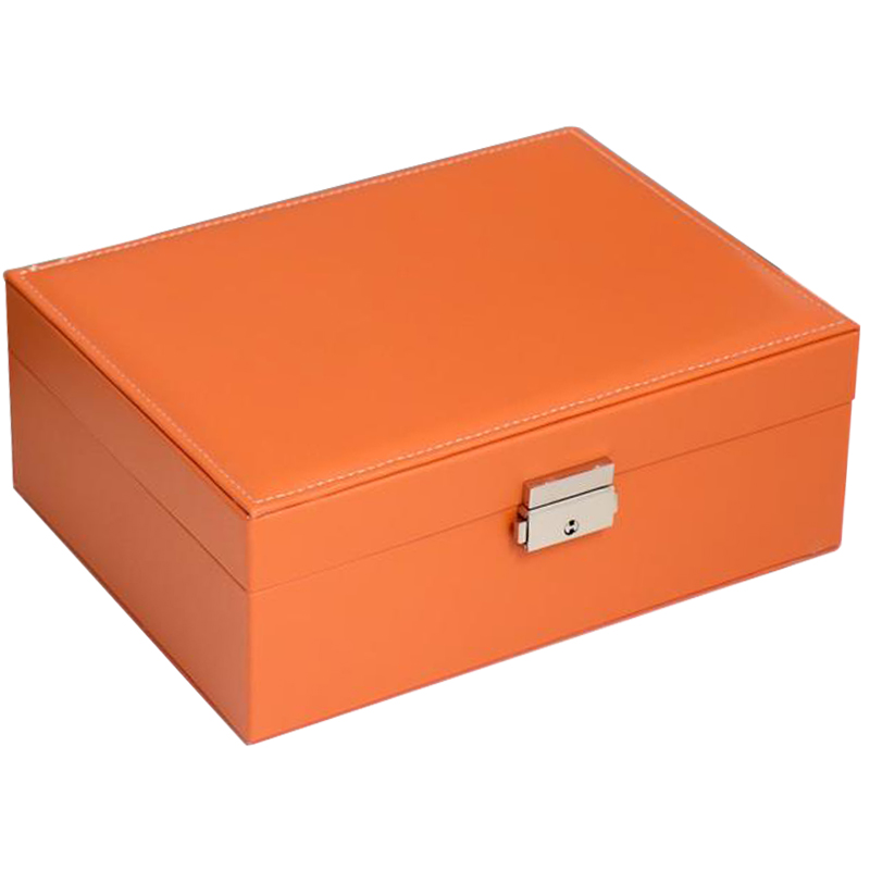 Шкатулка Auburn Jewerly Organizer Box orange Оранжевый в Самаре | Loft Concept 