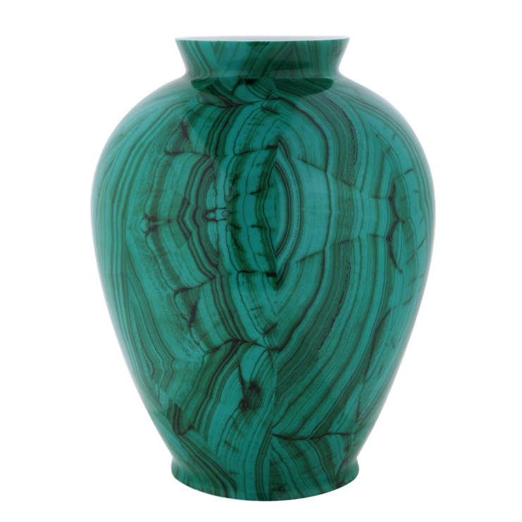 Ваза Malachite Vase barrel Малахит в Самаре | Loft Concept 