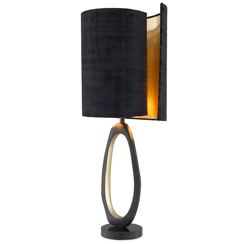 Настольная лампа Eichholtz Table Lamp Kilian Черный Латунь в Самаре | Loft Concept 