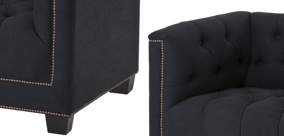 Кресло Eichholtz Chair Paolo Black Кресло Eichholtz Chair Paolo Black - Loft-Concept в Самаре