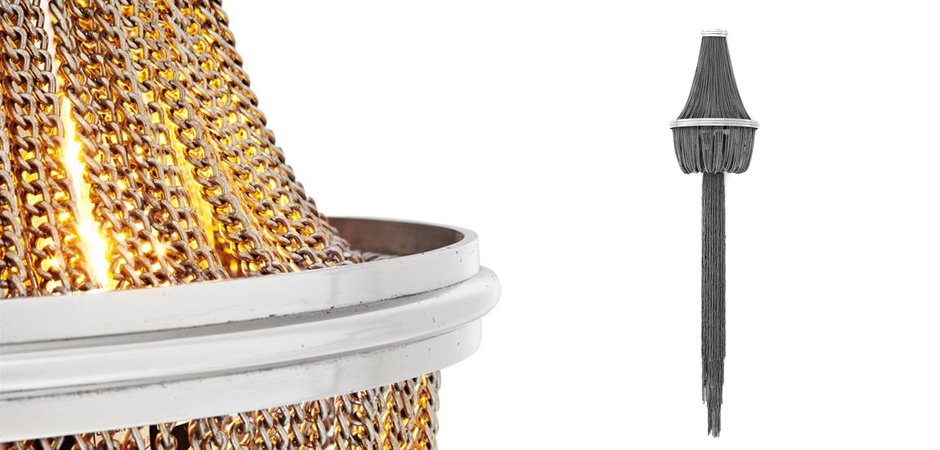 Бра Wall Lamp Martinez Nickel - Loft-Concept в Самаре