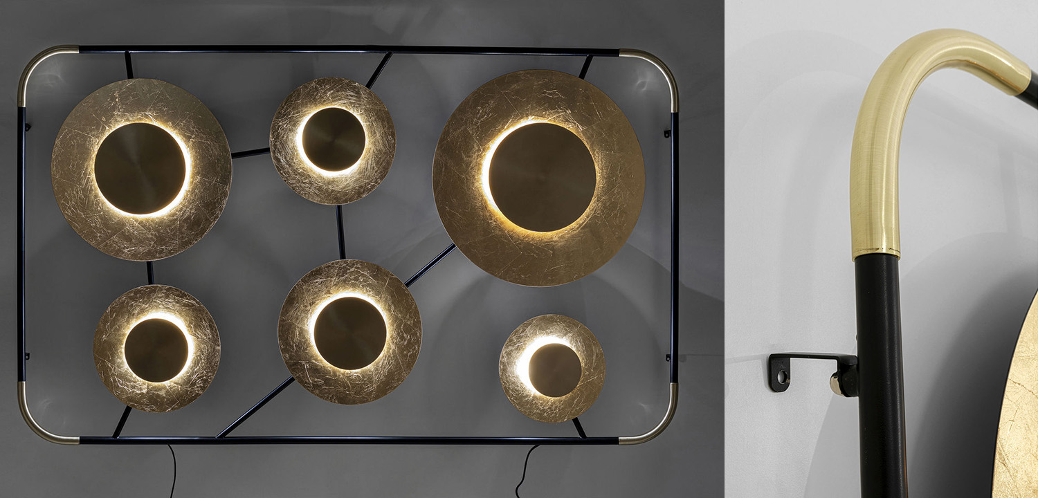 Бра Golden Discs - фото