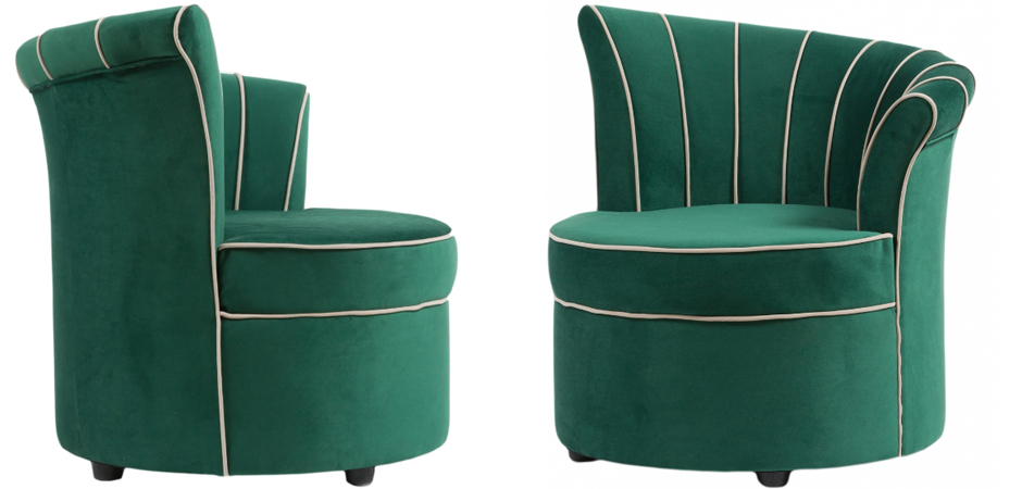 Кресло Curly Backrest Green Кресло Curly Backrest Green - Loft-Concept в Самаре