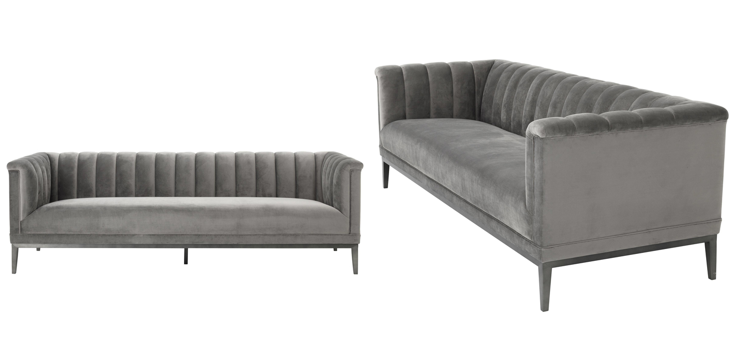 Диван Eichholtz Sofa Raffles grey - фото