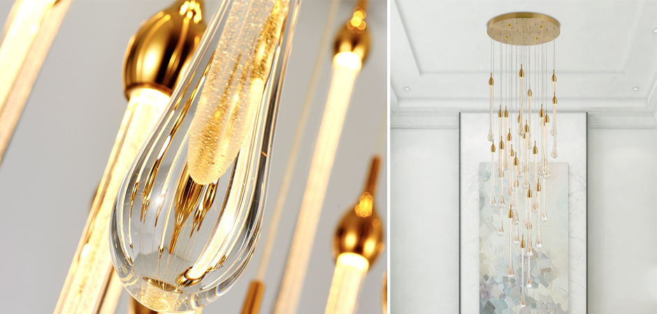 Люстра Droplet Ray Circle - фото №1