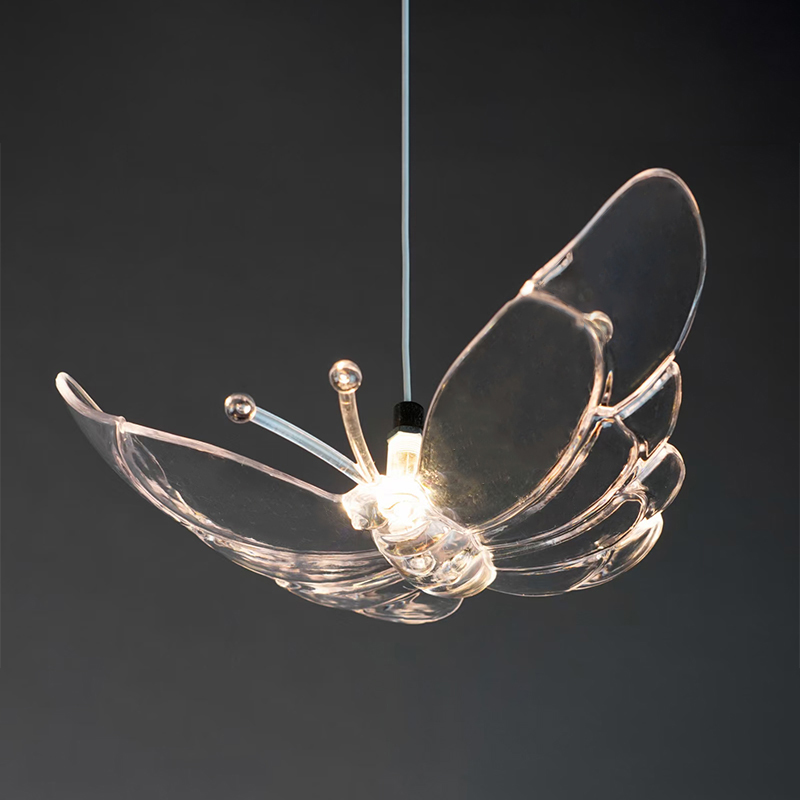 Butterfly Double Pendant Lamp E Прозрачный в Самаре | Loft Concept 