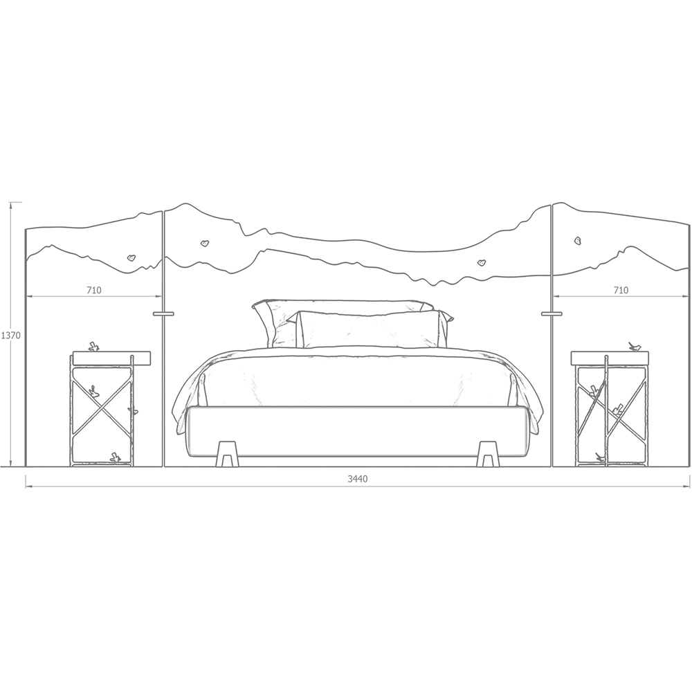 Кровать Okinawa в Самаре