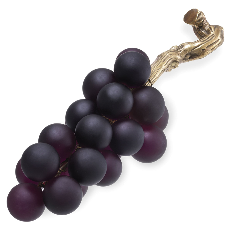 Аксессуар Eichholtz Object french grapes Purple Пурпурно-фиолетовый Винтажная латунь в Самаре | Loft Concept 