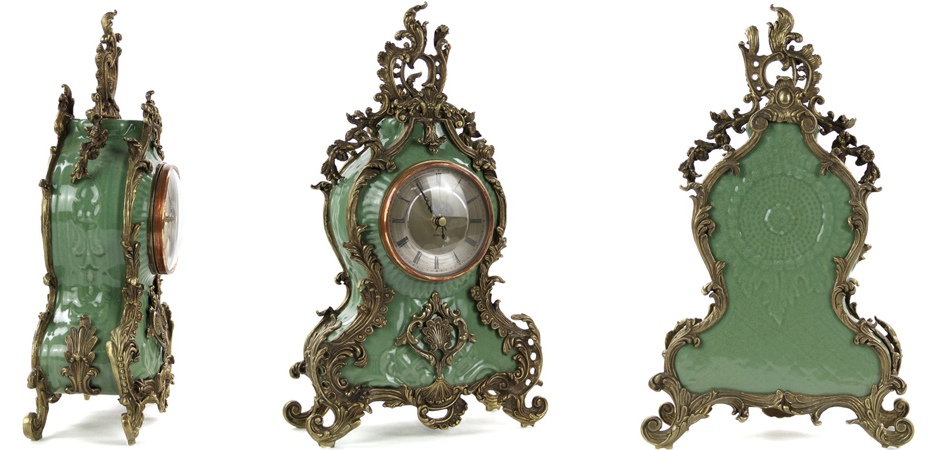 Часы Muddy Green Bronze - Loft-Concept в Самаре