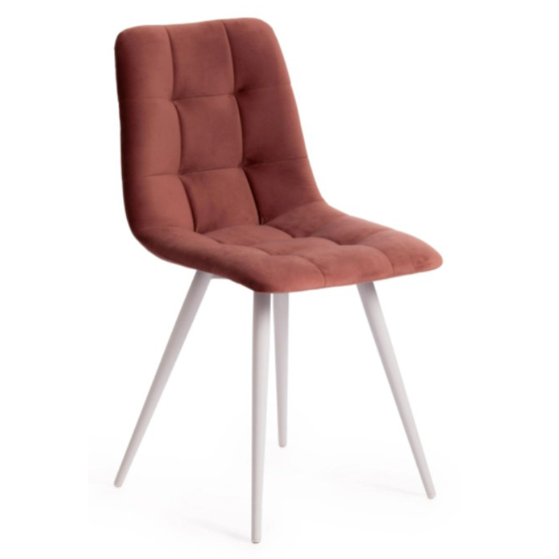 Стул Nancy Coral Chair Коралловый Белый в Самаре | Loft Concept 