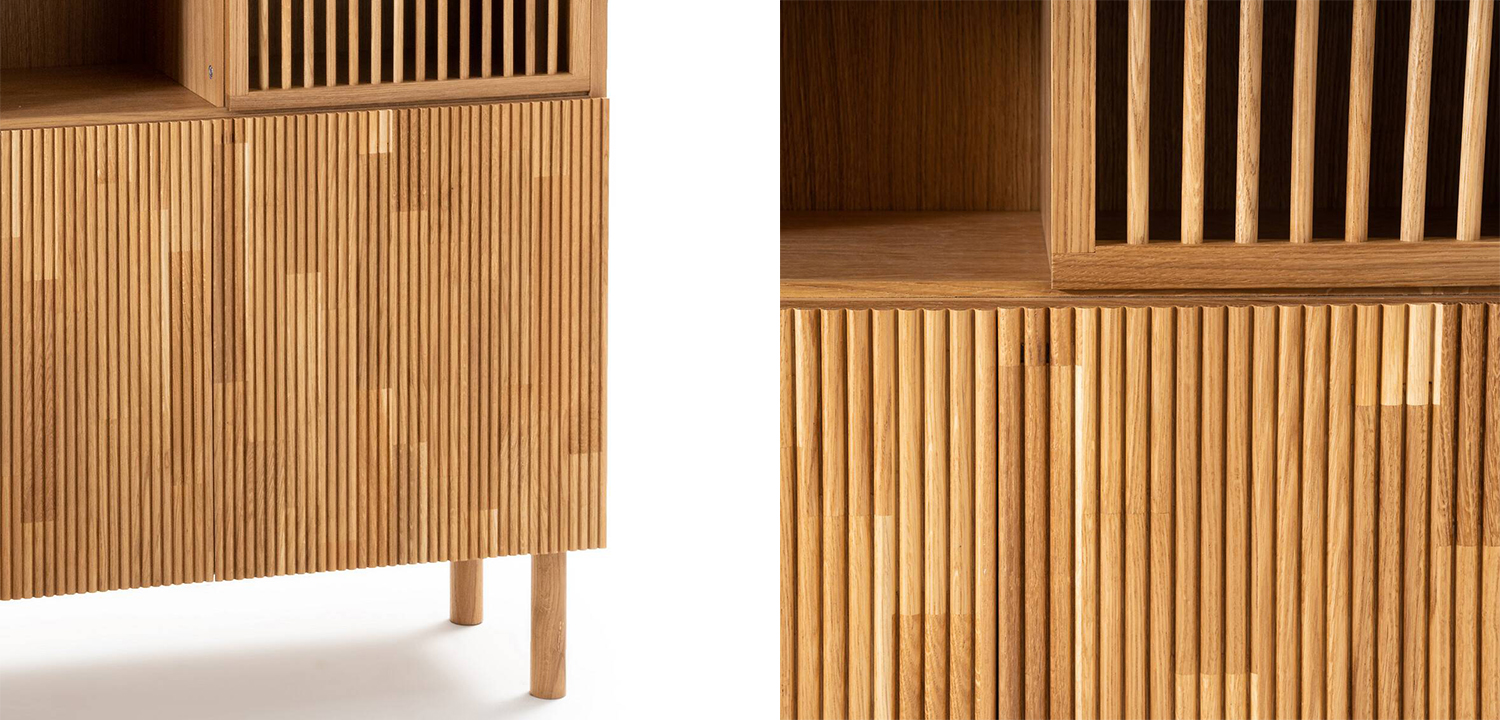 Шкаф-стеллаж Gutter and Lattice - фото №1