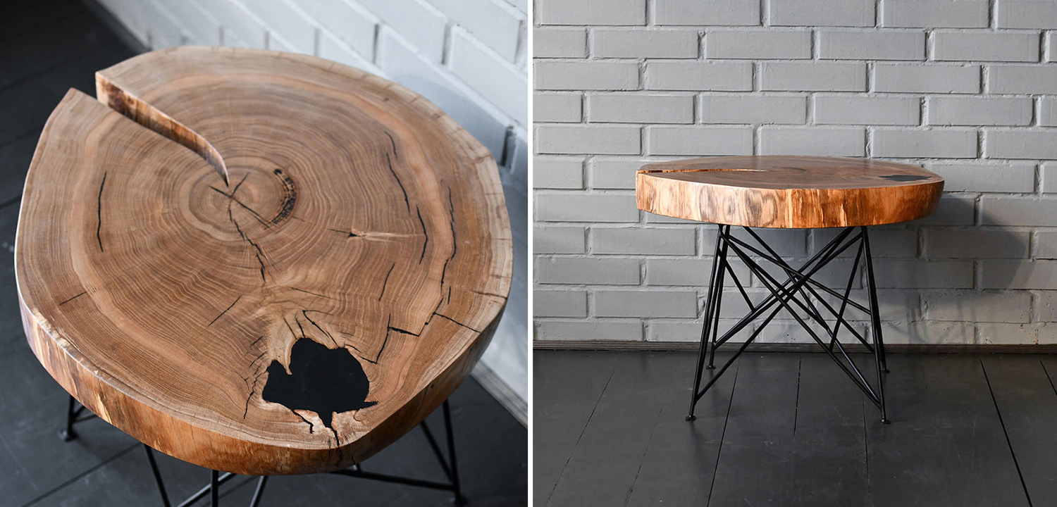 Кофейный стол Vargas Industrial Metal Rust Coffee Table - фото