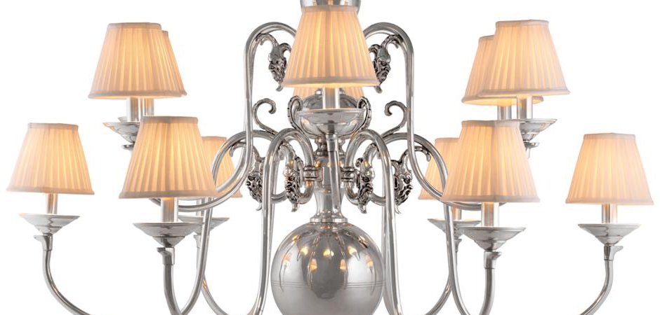 Люстра Eichholtz Chandelier La Chapelle Silver - Loft-Concept в Самаре