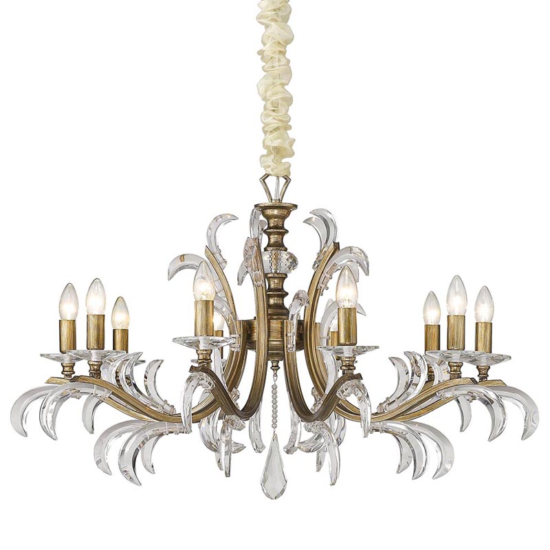 Люстра Blenden Chandelier 100 Серебряный в Самаре | Loft Concept 